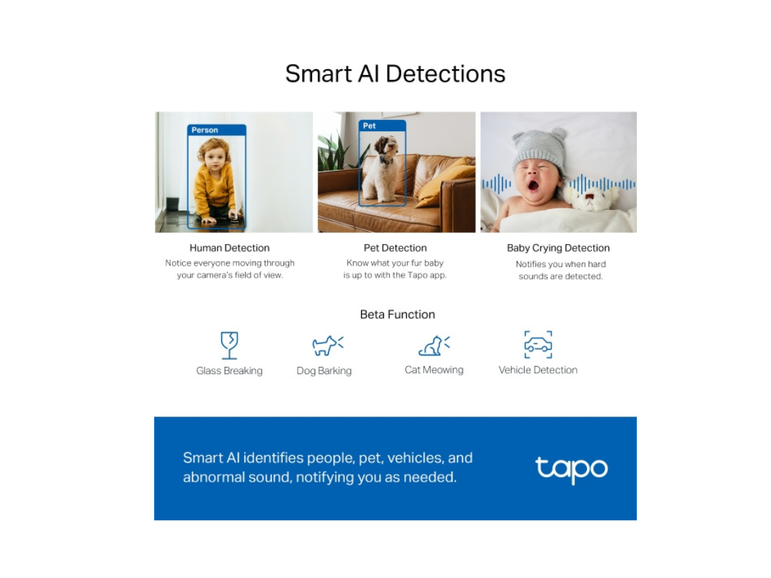 Buy Tapo C220 AI Security Camera – 2K QHD Night Vision | in Qatar Buy Tapo C220 AI Security Camera – 2K QHD Night Vision | in Qatar